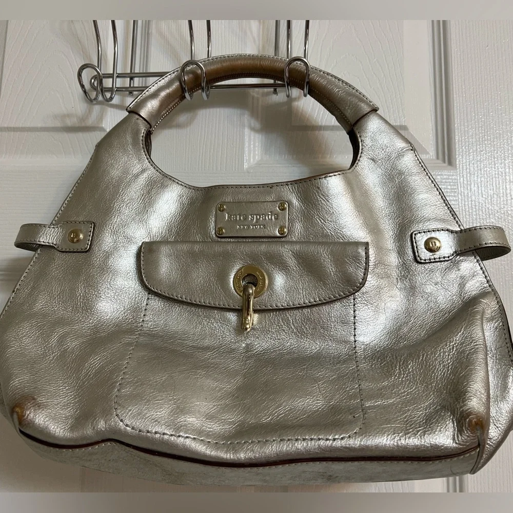 Kate Spade Silver handbag - Picture 1 of 8